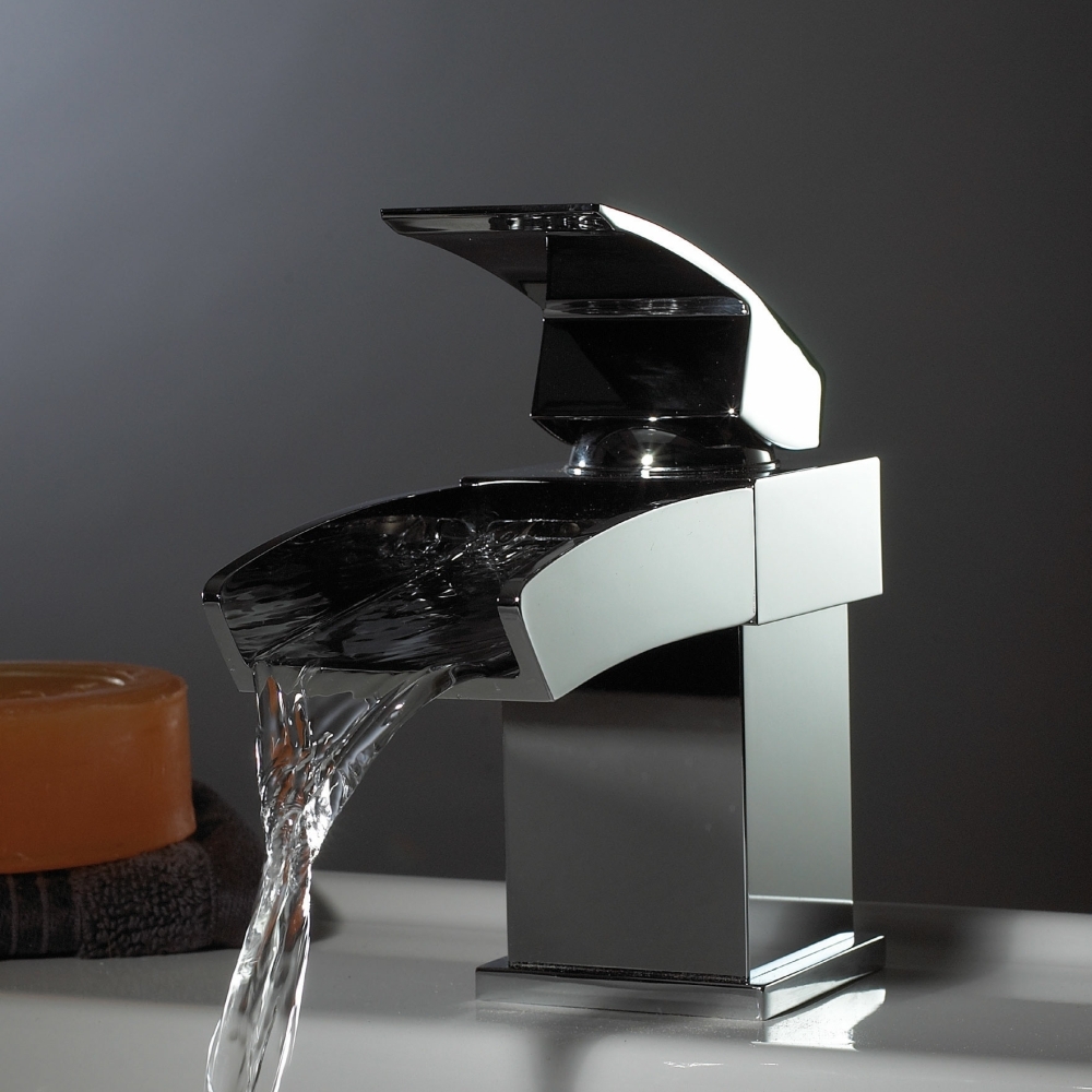 Very Modern Tap Design, as part of a new kitchen fitting in Congleton Cheshire. 