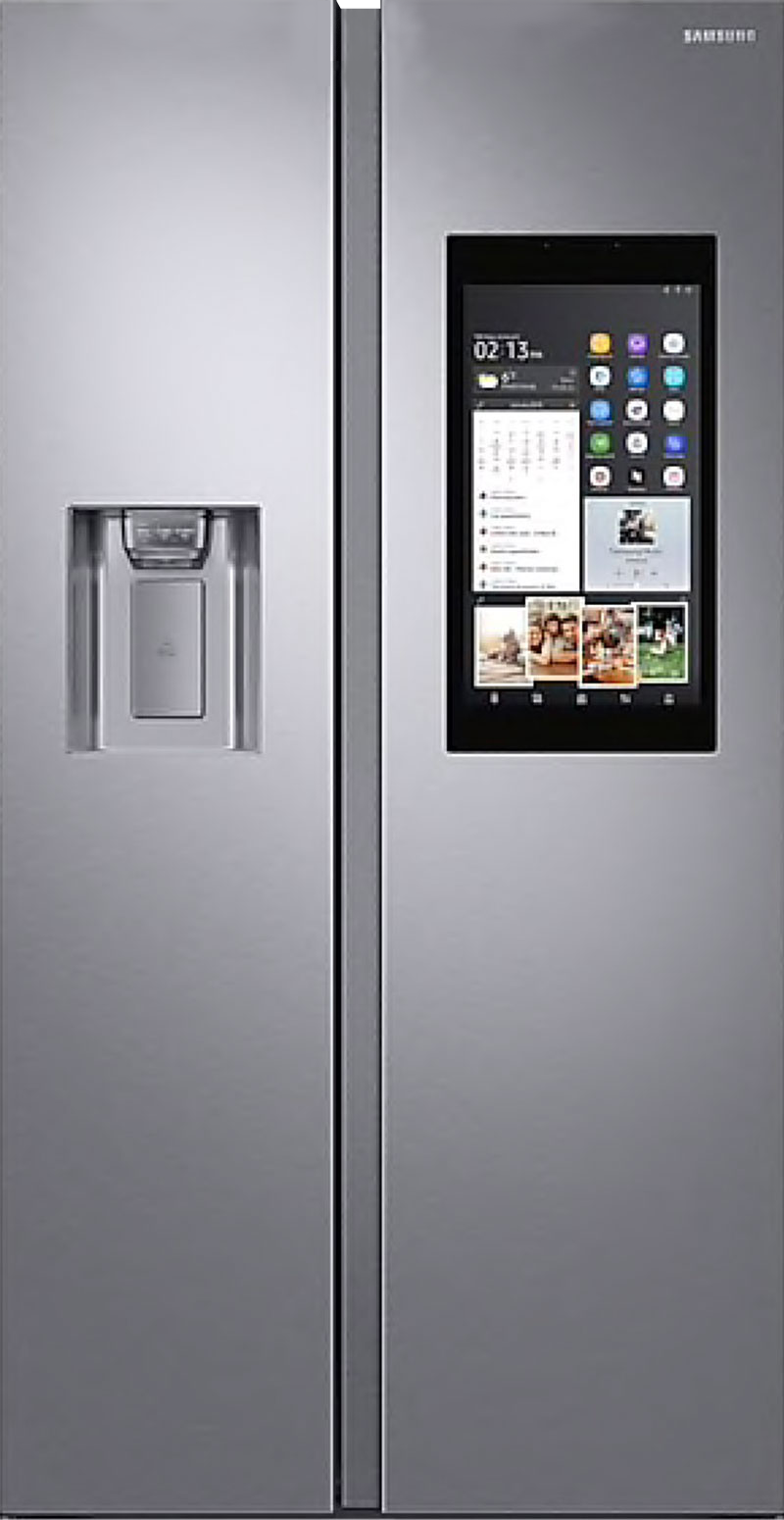 Smart fridge installationin for new kitchen design in Congleton Cheshire